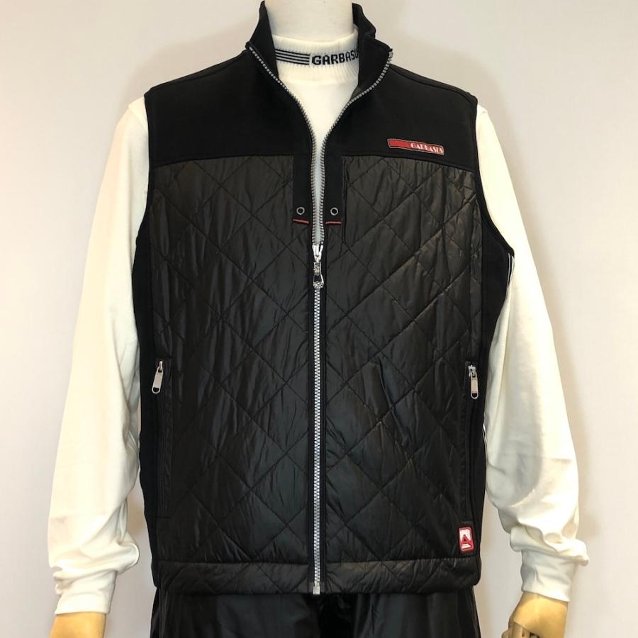 人気特価 ガルバス おしゃれ ゴルフベスト 秋冬 メンズ Garbasus ベスト 秋冬新作 21 上下組有り L 48 サイズ メンズウエア