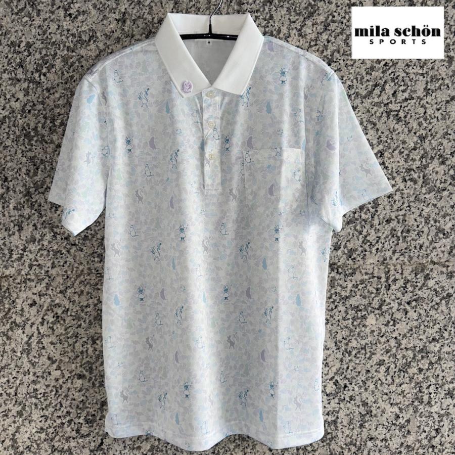 mila schon SPORTS 半袖ポロシャツ ミラショーン スポーツ 春夏 ゴルフ