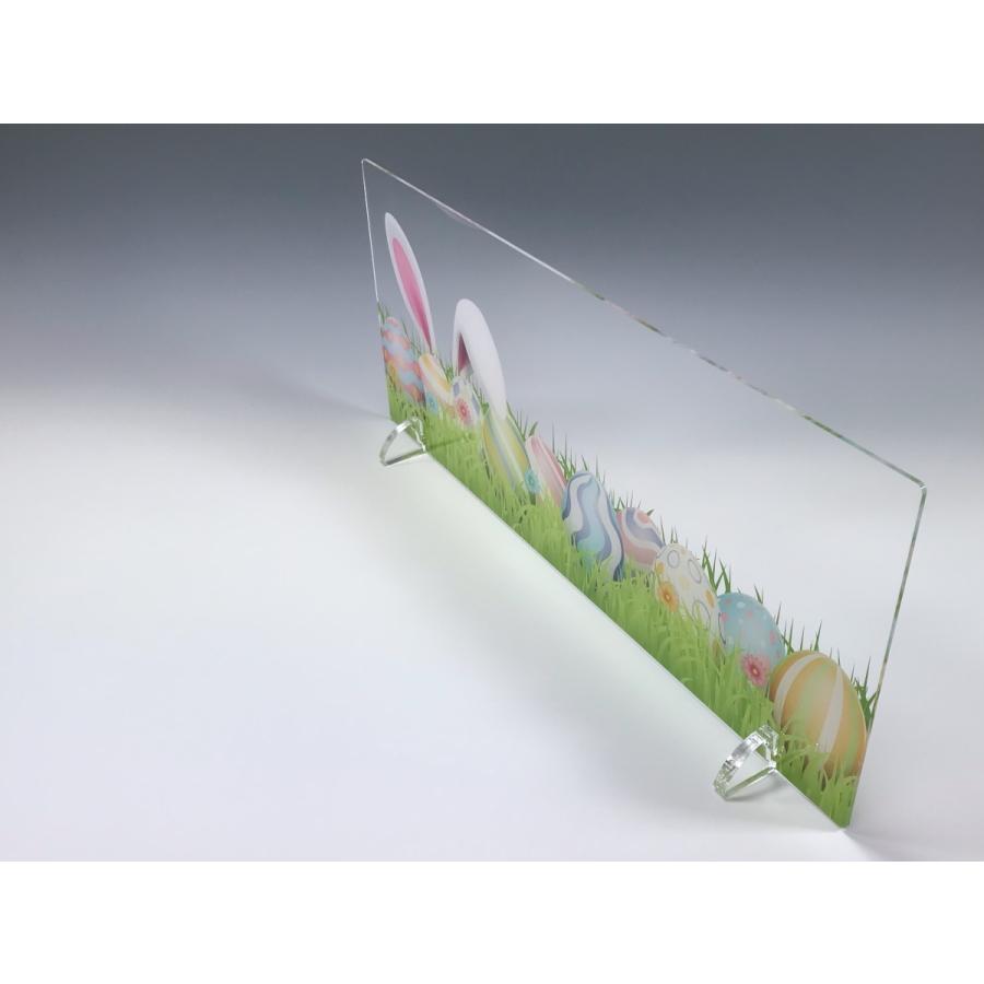 アクリル板 キッチン 水はね防止アクリルボード イースターエッグ 60cm