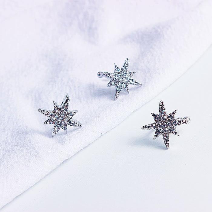 八芒星 星 イヤーカフ イヤークリップ 結婚式 新春セール 新作