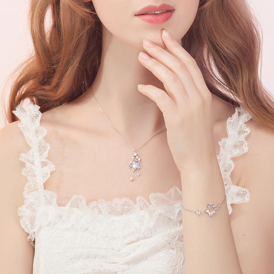 ネックレス 星 レディース 結婚式 父の日 新作 アクセサリー 