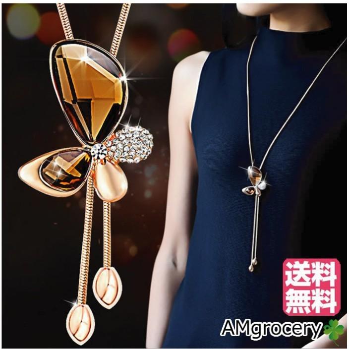 ネックレス アクセサリー プレゼント クリスマス 人気 新生活 ブラウン