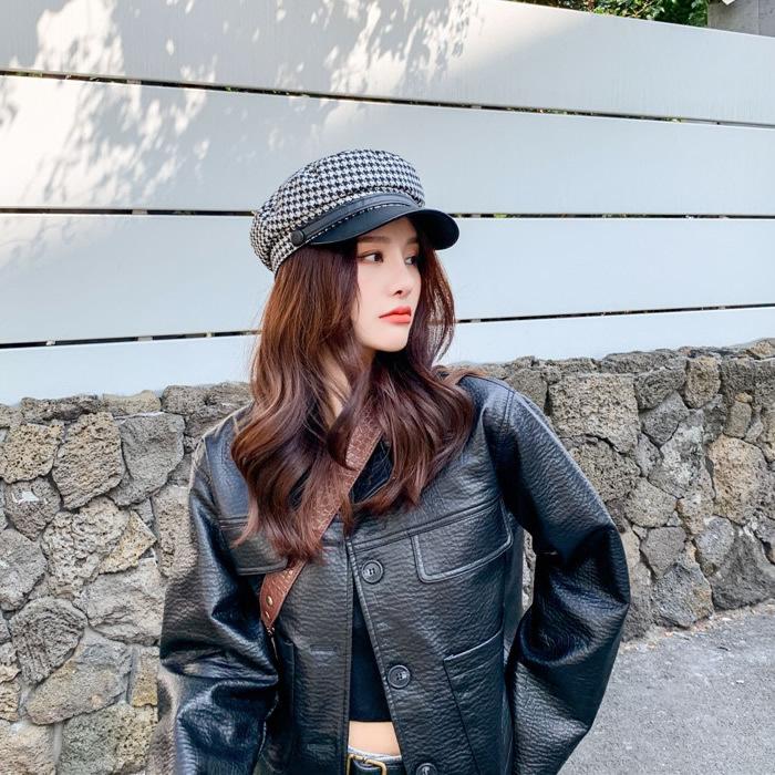 キャスケット 千鳥格子 レディース 帽子 マリン 新生活 新作 キャスケット 千鳥格子 レディース 帽子 マリン 新生活 新作