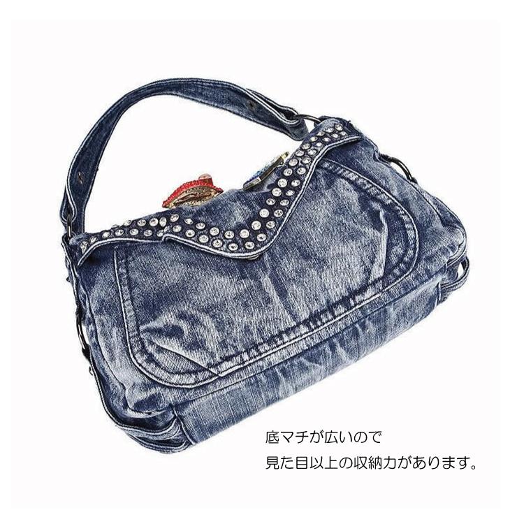 トートバッグ デニム バッグ 2way ショルダーバッグ 肩掛けバッグ 新作