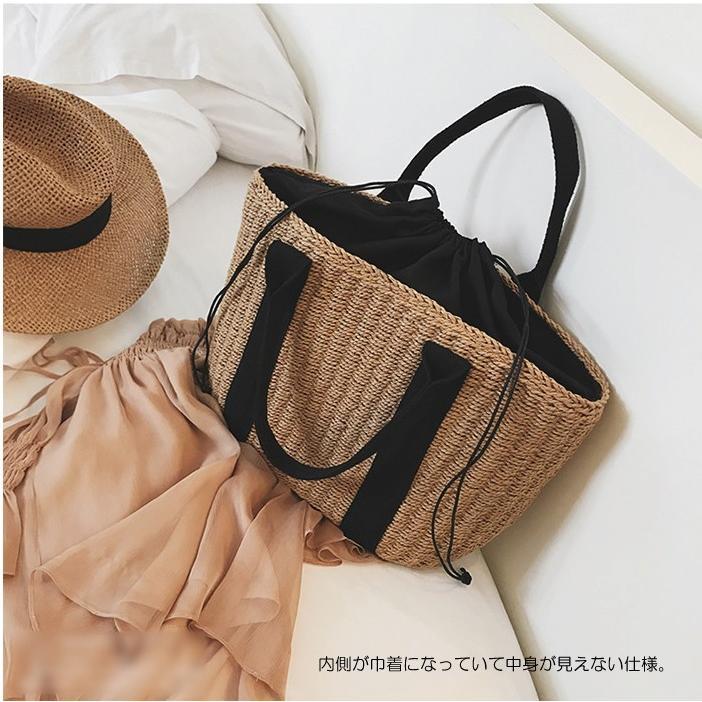 値下げ　大人気　レディース　カゴバック Amazon | [NGYTOMATO] カゴバッグ 麦わらバッグ かごバッグ