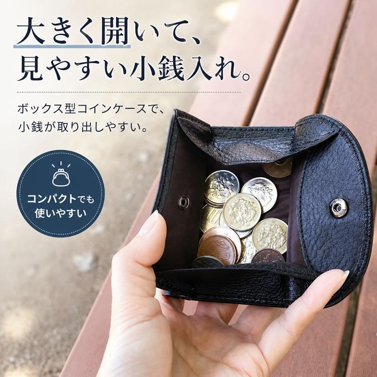AMgrocery ミニ財布 メンズ レディース 本革 二つ折り コンパクト 軽量