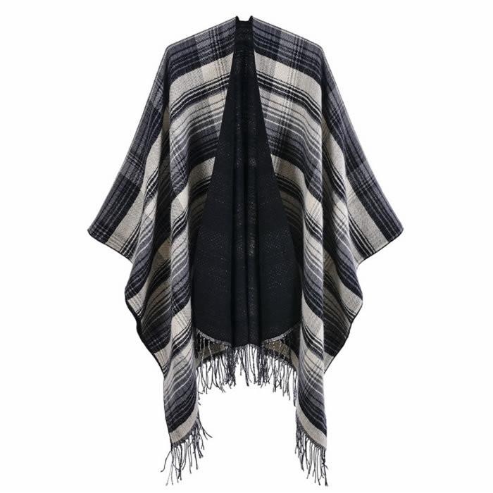 マフラー チェック 大判マフラー 大判ストール ポンチョ バレンタイン