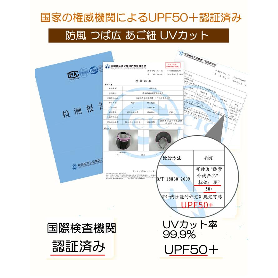 偏光サンバイザー 紫外線対策 UV99％カット レディース用 UVカット ビーチ向け  トレンド 日焼け対策 ワイド レインバイザー  晴雨兼用 父の日｜aomushi｜19