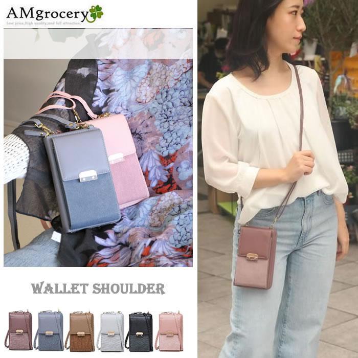 お財布ショルダー ウォレットバッグ ハロウィン 21 スマホポーチ スマホバッグ 2wayショルダー 斜めがけ Iphoneポーチ 送料無料 Wallad Amgrocery 通販 Yahoo ショッピング