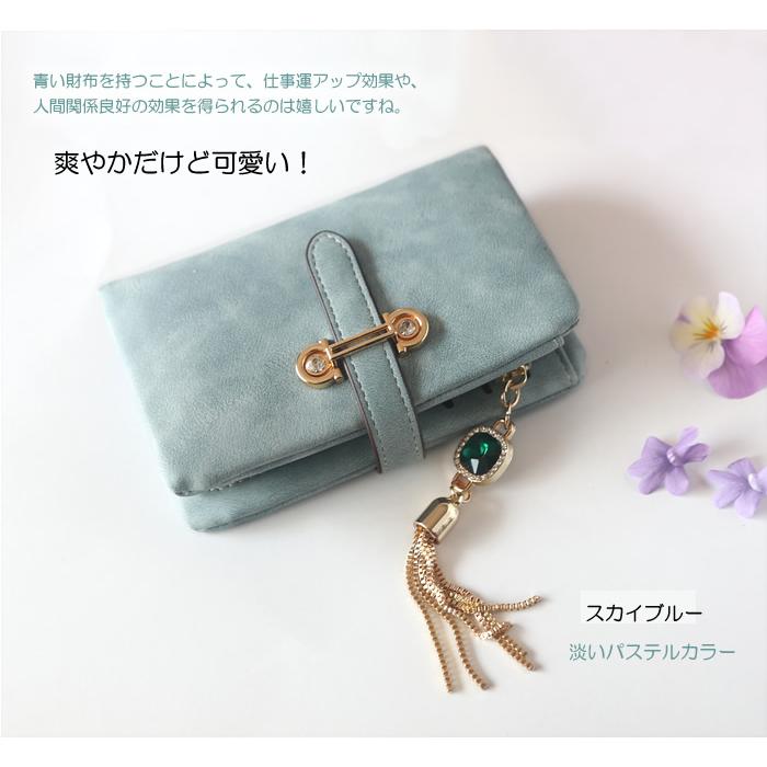 二つ折財布 レディース ミニ財布 財布 夏用 21 安い プチプラ ギフト 開運 革 中型財布 大容量 ストラップ 送料無料 Wallad1609 Amgrocery 通販 Yahoo ショッピング