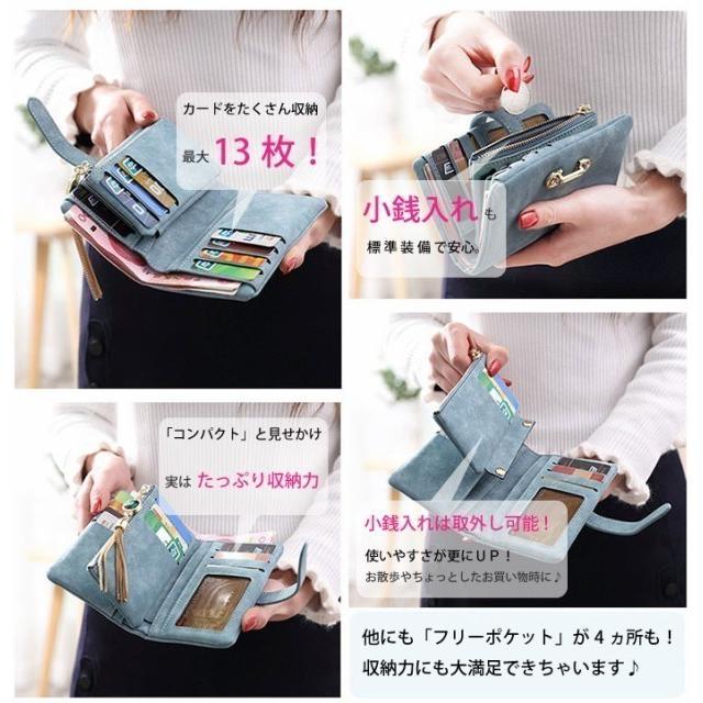 AMgrocery 二つ折財布 レディース ミニ財布 プチプラ 新生活 新作 春