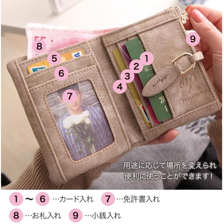 AMgrocery 二つ折り財布 レディース ミニ財布 コンパクト 新作 AMgrocery 二つ折り財布 レディース ミニ財布 コンパクト 新作