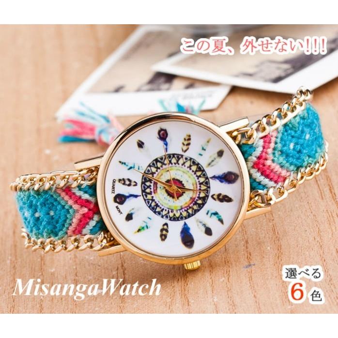 爆買 腕時計 レディース ボヘミアン 人気 送料無料 羽モチーフの