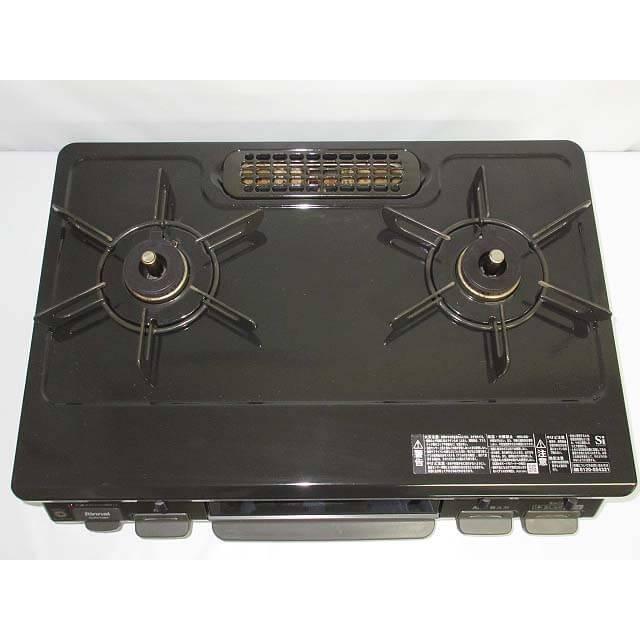 【中古品】リンナイ　ガスコンロ　KSR563BKR　LPガス用　2021年 未使用品】リンナイ LPガス用コンロ KSR563BKR 2022年製 リンナイ