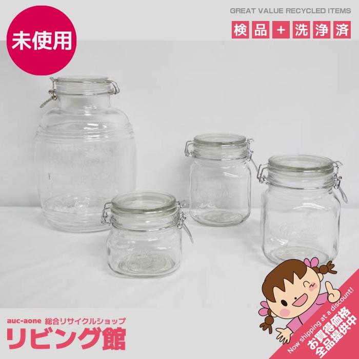 【未使用品】ダルトン エアータイトジャー 4個セット DULTON AIRTIGHT JAR キャニスター ガラスジャー 密閉容器 保存容器 保存瓶 | 