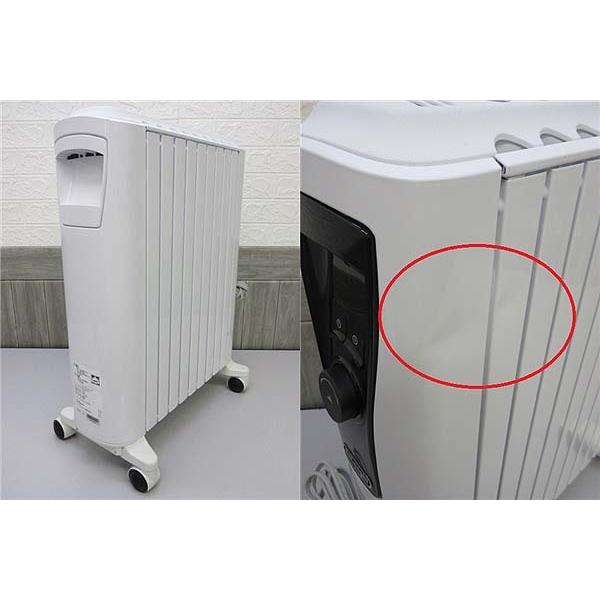 【中古】 デロンギ オイルヒーター RHJ65L0915 1500W 9枚フィン ホワイト DeLonghi 10-13畳 3段階調整 ヒーター |  | 02