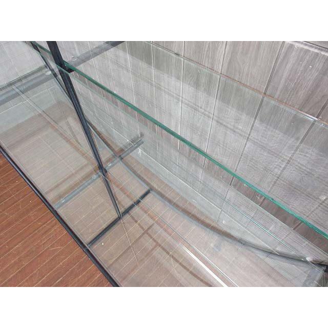 【中古】札幌市内・札幌近郊限定 アスプルンド リド ラウンドオープンシェルフ ガラス棚板付き 3段 ASPLUND RIDO 大型ディスプレイラック |  | 01