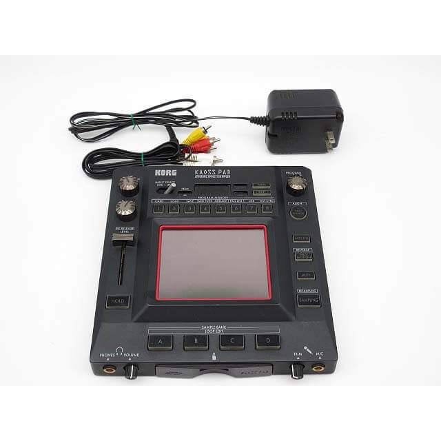 【中古】 コルグ DJエフェクター カオスパッド KP3 サンプラー KORG KAOSS PAD タッチパッド DJ用 サンプリング 黒 MIDI | 