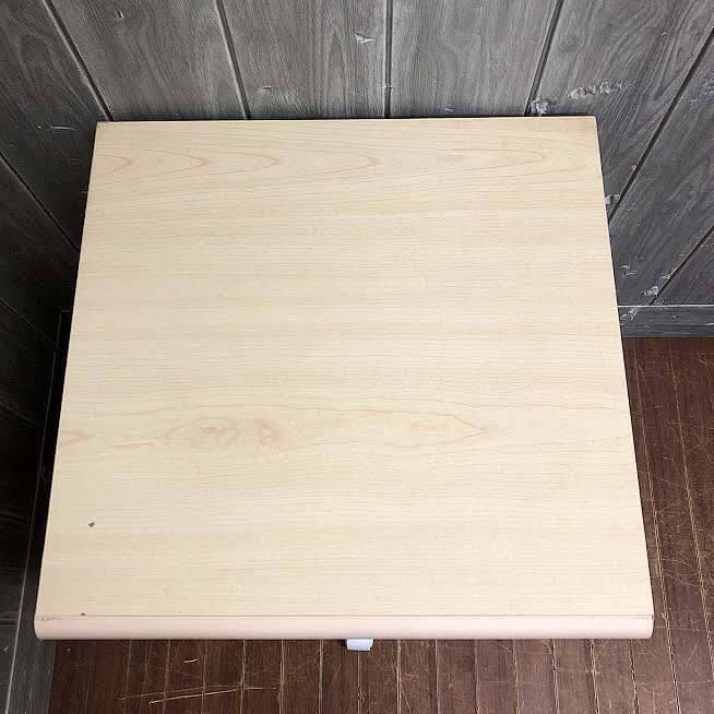 【中古】袖机 2段 キャスター付き ナチュラル 木製 サイドキャビネット チェスト 引出2杯 べージュ系 デスクサイド 引出収納 作業台 ワゴン 袖机 |  | 01