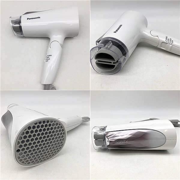 中古　ヘアドライヤー　2個セット　コイズミ　KHD-9130　パナソニック　EH-NE4A　ホワイト　1300W　パワフル　大風量　マイナスイオン　イオニティ　白｜aone｜03