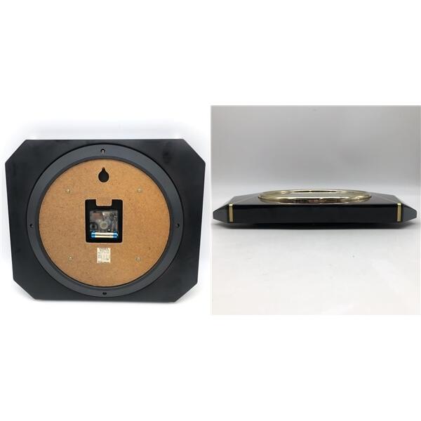 【中古】 シチズン アナログ掛時計 4MG799 ダークブラウン スクエア CITIZEN アナログ時計 ステップ秒針 こげ茶 クォーツ シンプル レトロ 壁掛け 掛け時計 |  | 02