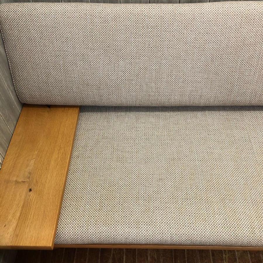 【中古】 キツツキマーク 3人掛けソファー ベージュ系 森のことば 天然木 クッション ソファ 3P フラット 両肘付き 広々 キツツキマーク 中古 |  | 01