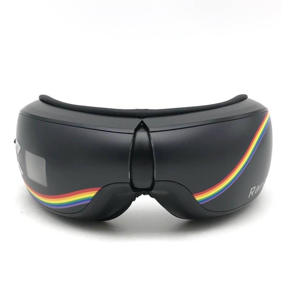 【中古】 rariro アイマッサージャー ブラック アイウォーマー コードレス 充電式 目元エステ マッサージ 多機能 ホットアイマスク 黒 アイマッサージャー 中古 |  | 01