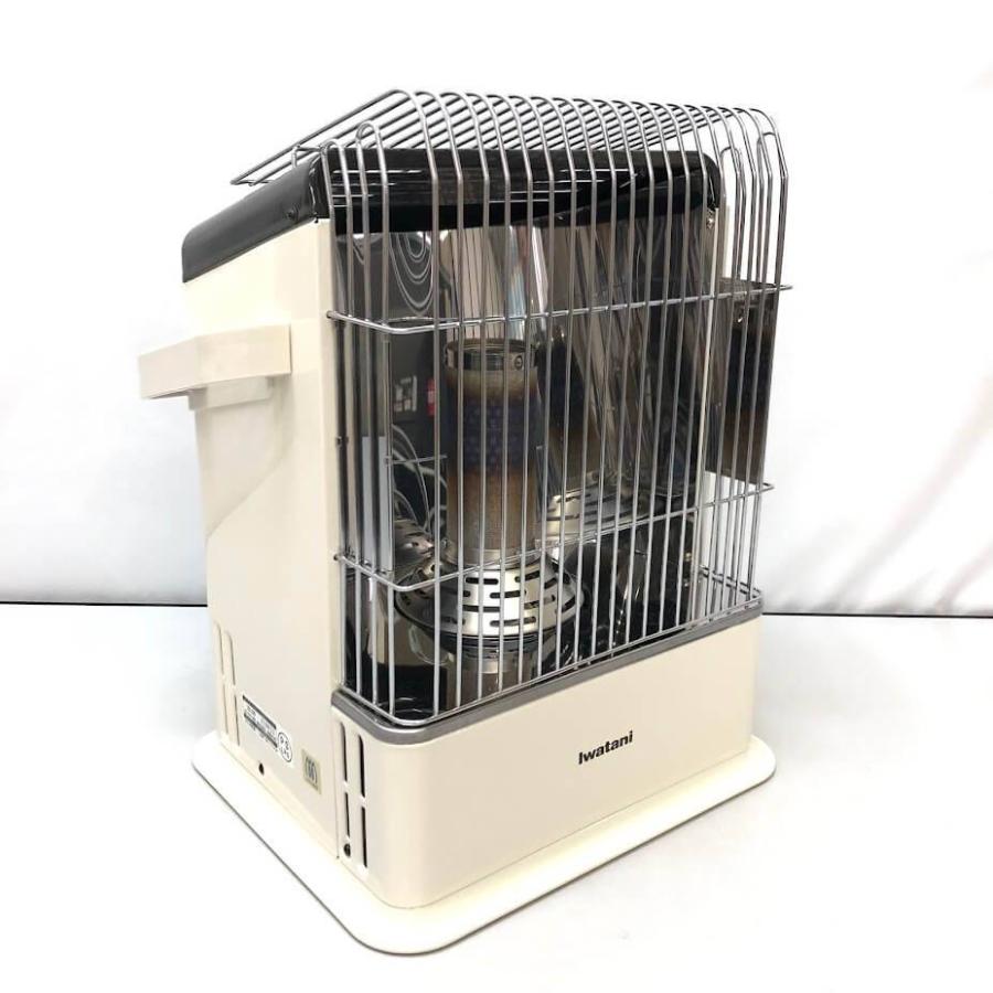 【中古】 イワタニ カセットガスストーブ CB-STV-DKD ホワイト 元箱付き 取扱い説明書付き Iwatani ポータブル ストーブ デカ暖 屋内専用の画像