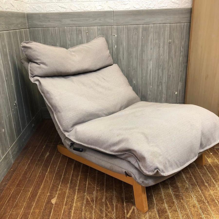 中古】 無印良品 ハイバックリクライニングソファ 1シーター 中古】 無印良品 ハイバックリクライニングソファ 1シーター
