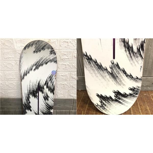 中古】 バートン スノーボード 板のみ 140cm ホワイト×ブラック 中古】 バートン スノーボード 板のみ 140cm ホワイト×ブラック