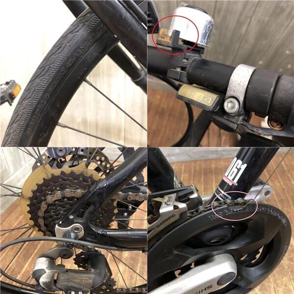 中古】 ルイガノ クロスバイク TR LITE E 28インチ ブラック 中古】 ルイガノ クロスバイク TR LITE E 28インチ ブラック