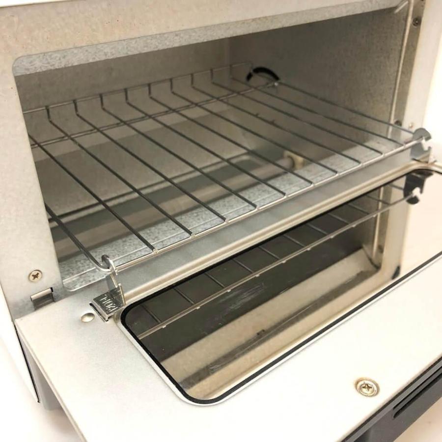 【中古】 アイリスオーヤマ ミラーオーブントースター MOT-011 ホワイト 横型 1000W IRIS OHYAMA ミラートースター 白 タイマー15分 | IRIS OHYAMA | 03