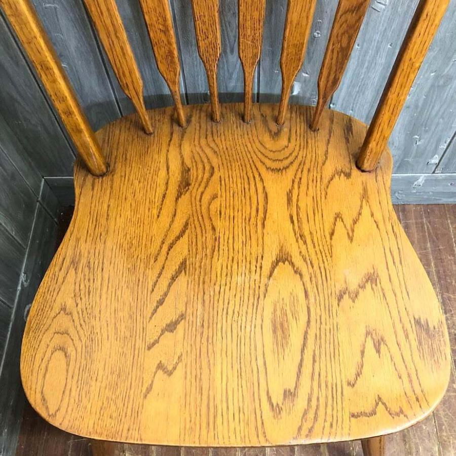 【中古】 Shin-Lee ダイニングチェア ブラウン シンリ― ウインザーチェア ボウバックチェア 木製 食卓椅子 イス いす クラシック ダイニングチェア 中古 |  | 01