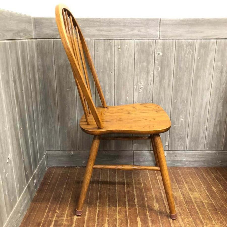 【中古】 Shin-Lee ダイニングチェア ブラウン シンリ― ウインザーチェア ボウバックチェア 木製 食卓椅子 イス いす クラシック ダイニングチェア 中古 |  | 02