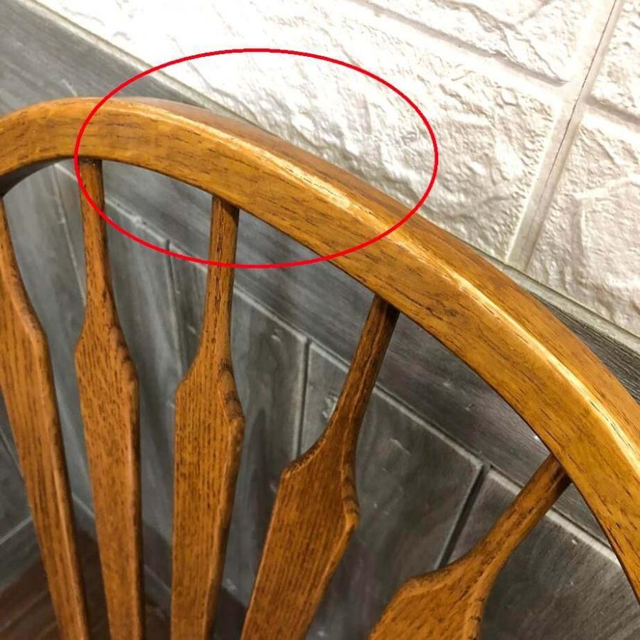 【中古】 Shin-Lee ダイニングチェア ブラウン シンリ― ウインザーチェア ボウバックチェア 木製 食卓椅子 イス いす クラシック ダイニングチェア 中古 |  | 04