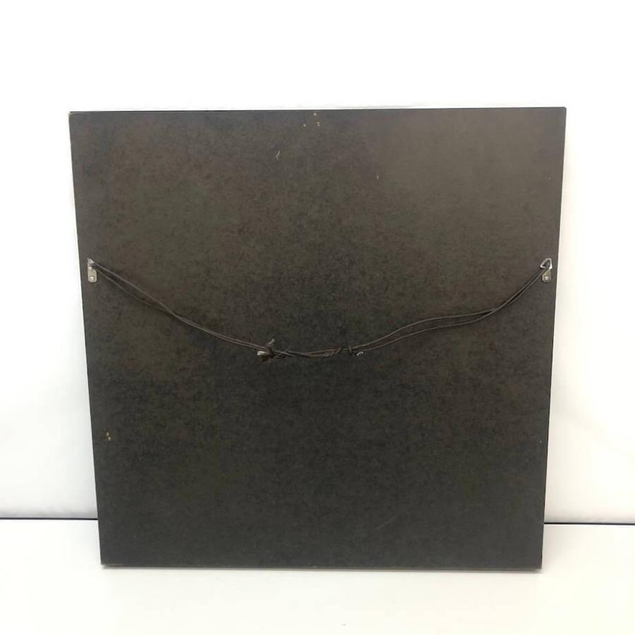 【中古】 ウォールミラー ブラック 四角形 壁掛け 鏡 かがみ 一面鏡 姿見 黒 スクエア オシャレ モダン ウォールミラー 中古 |  | 03