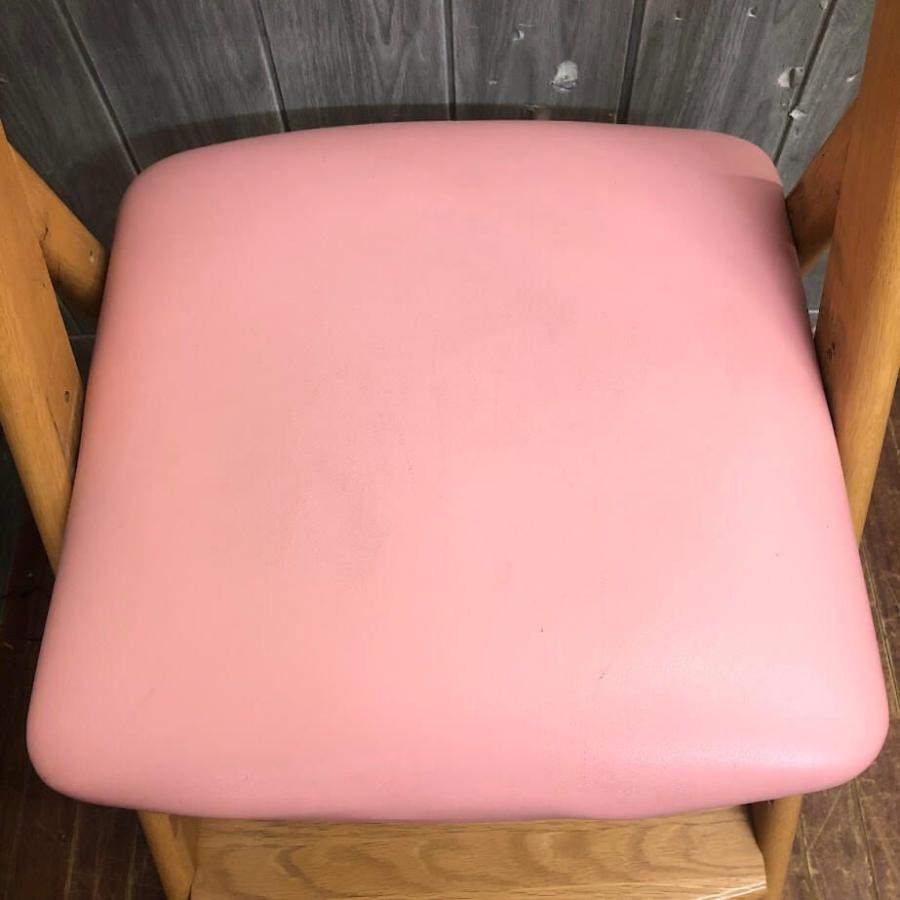 【中古】 カリモク デスクチェア ピーチピンク×ピュアオーク キャスター付き XT0901PS karimoku 学習椅子 桃 足元収納 高さ調整可 子供部屋 勉強 |  | 01