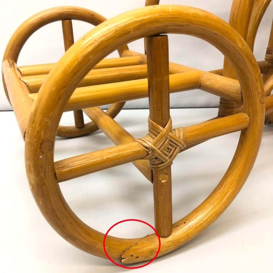 【中古】 ラタン製 フラワースタンド サイクル型 自転車型 籐製 鉢台 花台 2段 プランター 植物 花 置台 飾り ラック フラワースタンド 中古 |  | 04