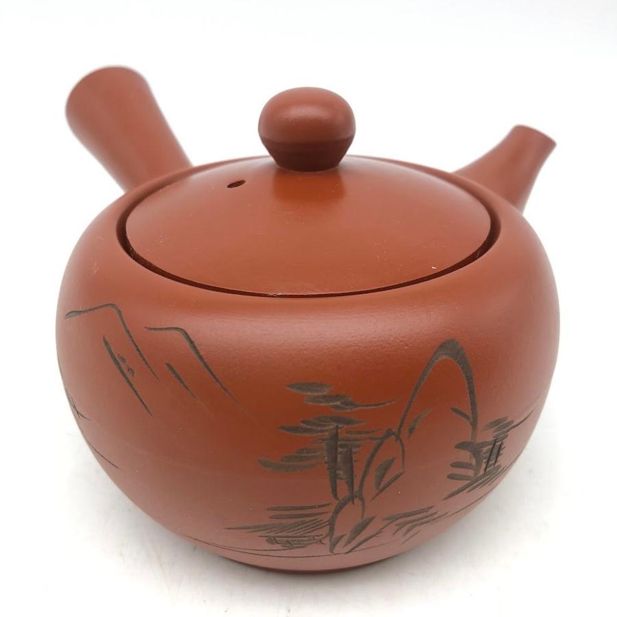 【中古】 常滑焼 作山窯 お茶セット 急須＆湯呑5客 共箱付 茶器6点セット 茶器揃 お茶 陶器 和風 焼き物 食器 工芸品 きゅうす ゆのみ |  | 01
