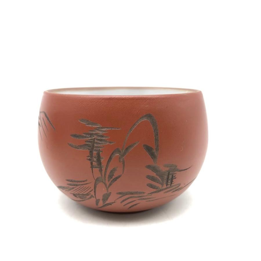 【中古】 常滑焼 作山窯 お茶セット 急須＆湯呑5客 共箱付 茶器6点セット 茶器揃 お茶 陶器 和風 焼き物 食器 工芸品 きゅうす ゆのみ |  | 03