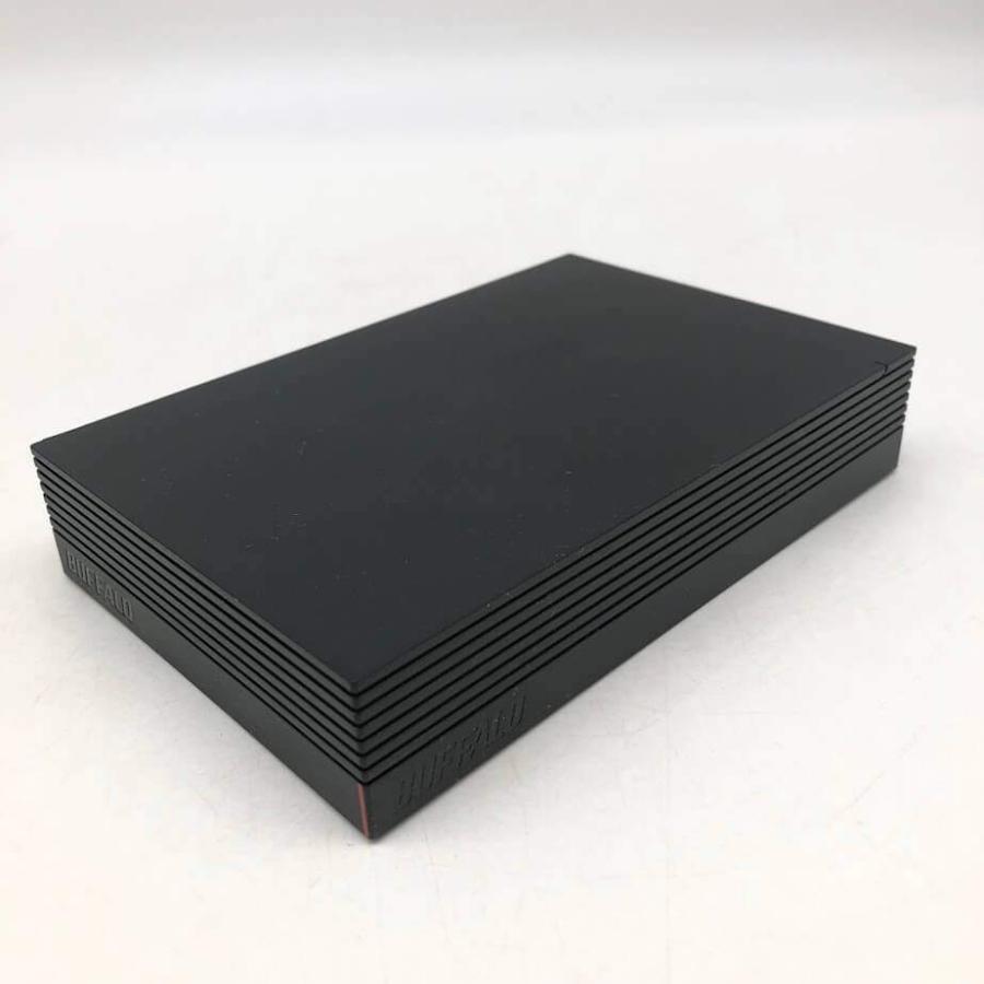 中古】 バッファロー 外付ハードディスク 4TB HD-EDS4U3-BC ブラック