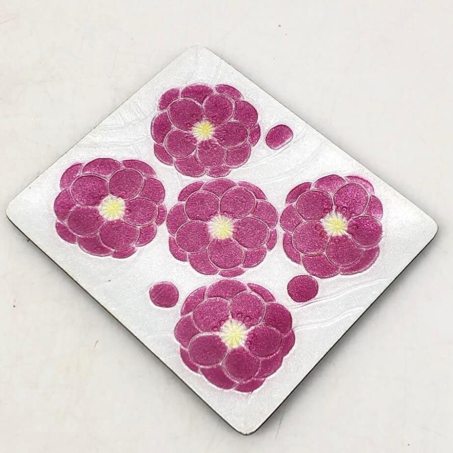 【中古】 花の和食器セット 小鉢 七宝焼き 小皿 陶器製 桜 ピンク さくら 菓子皿 菓子器 和食器 中古 |  | 03