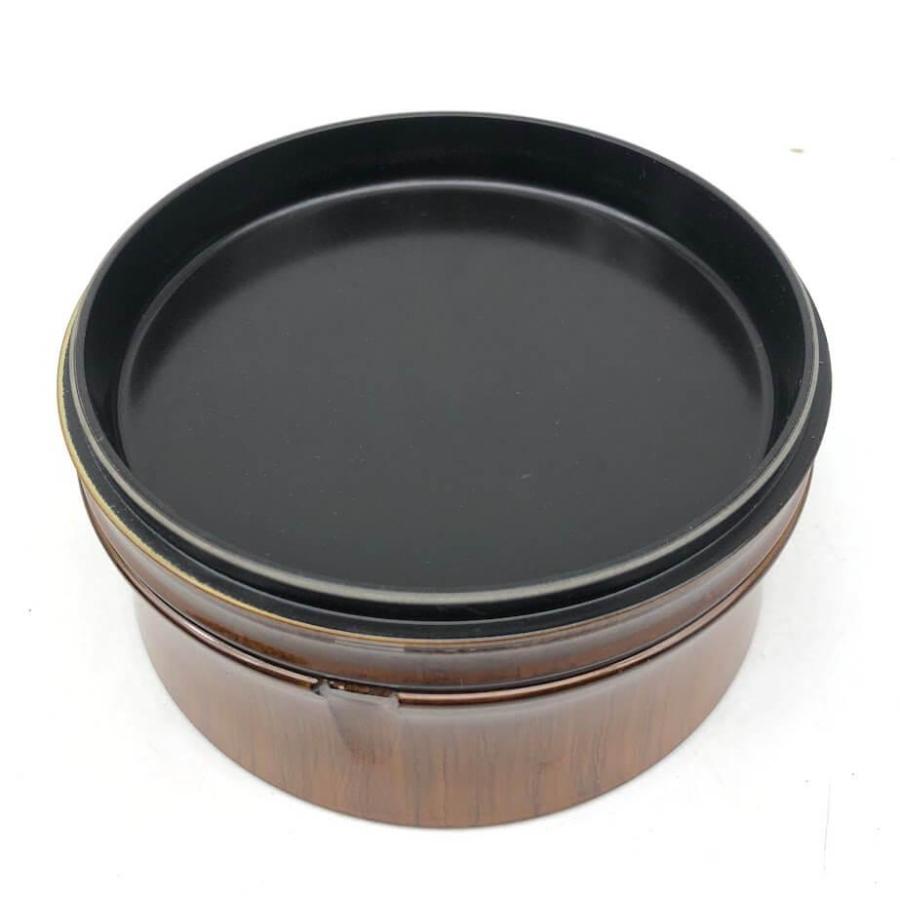 【中古】 桶型 容器 5個セット 蓋付 盛器 竹型 直径15cm 弁当箱 丼 菓子器 和風 食器 桶 漆器 和食器 中古 |  | 04