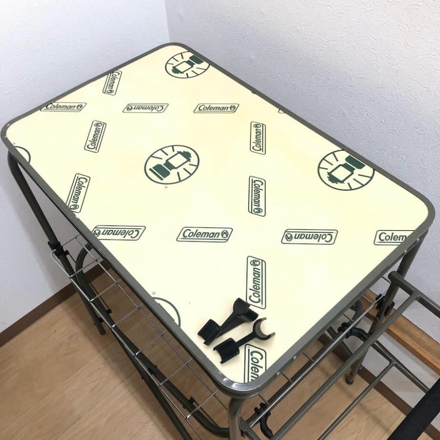 【中古】 コールマン キッチンテーブル 170A5741 ケース付 Coleman 折りたたみ アウトドアテーブル 屋外用 テーブル キャンプ バーベキュー BBQ 焼肉 机 |  | 01