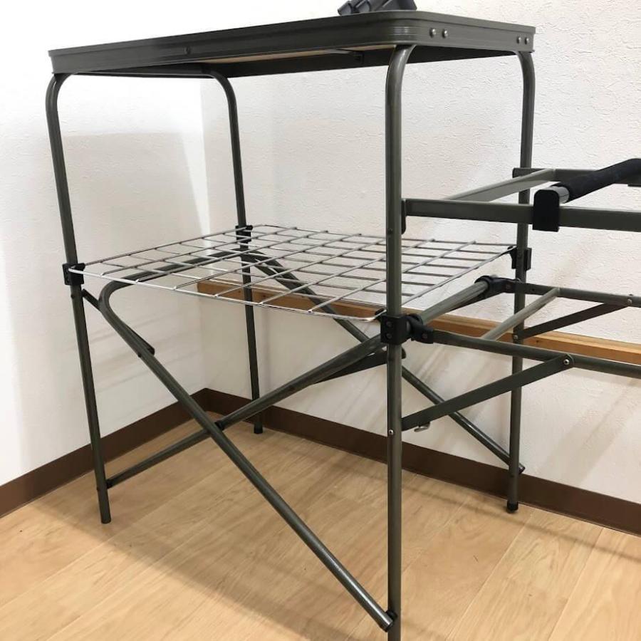 【中古】 コールマン キッチンテーブル 170A5741 ケース付 Coleman 折りたたみ アウトドアテーブル 屋外用 テーブル キャンプ バーベキュー BBQ 焼肉 机 |  | 02