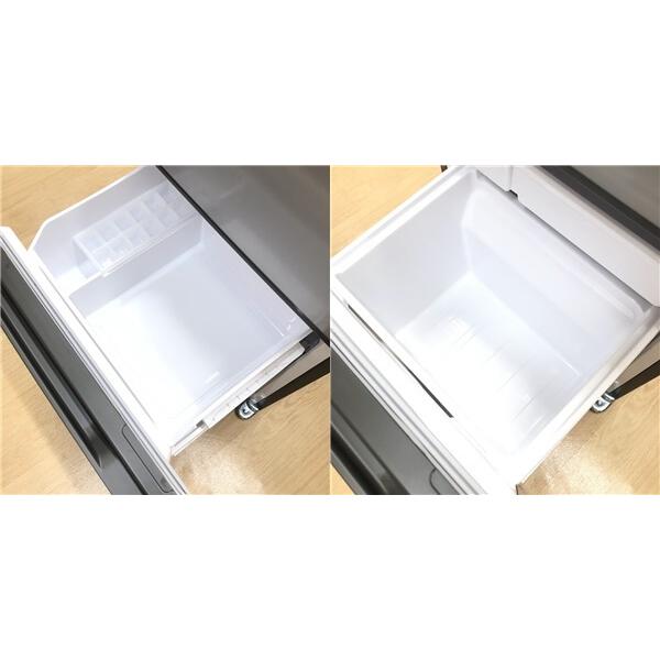 中古】 アクア 冷蔵庫 135L AQR-14PBK(S) シャイニーシルバー 2ドア