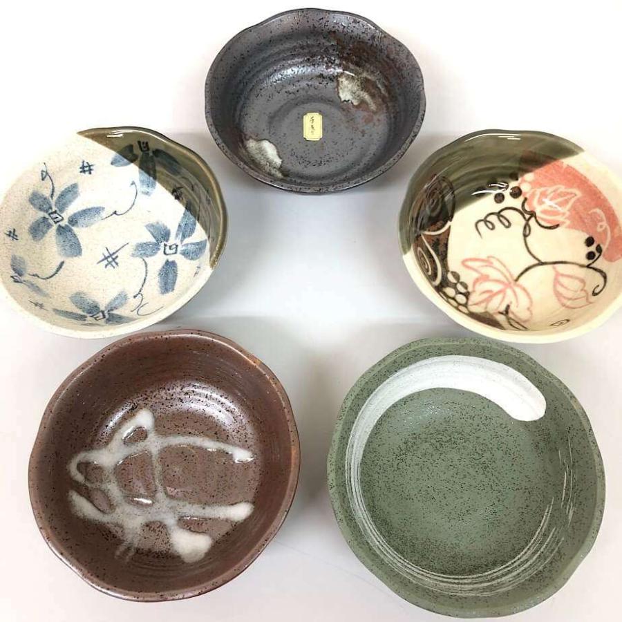 【未使用品】 四季の器 小皿 5客セット 柄違い 絵付け 小皿揃 食器 煮物鉢 お皿 ボウル 和食器 取り皿 小鉢揃え 未使用品 |  | 01