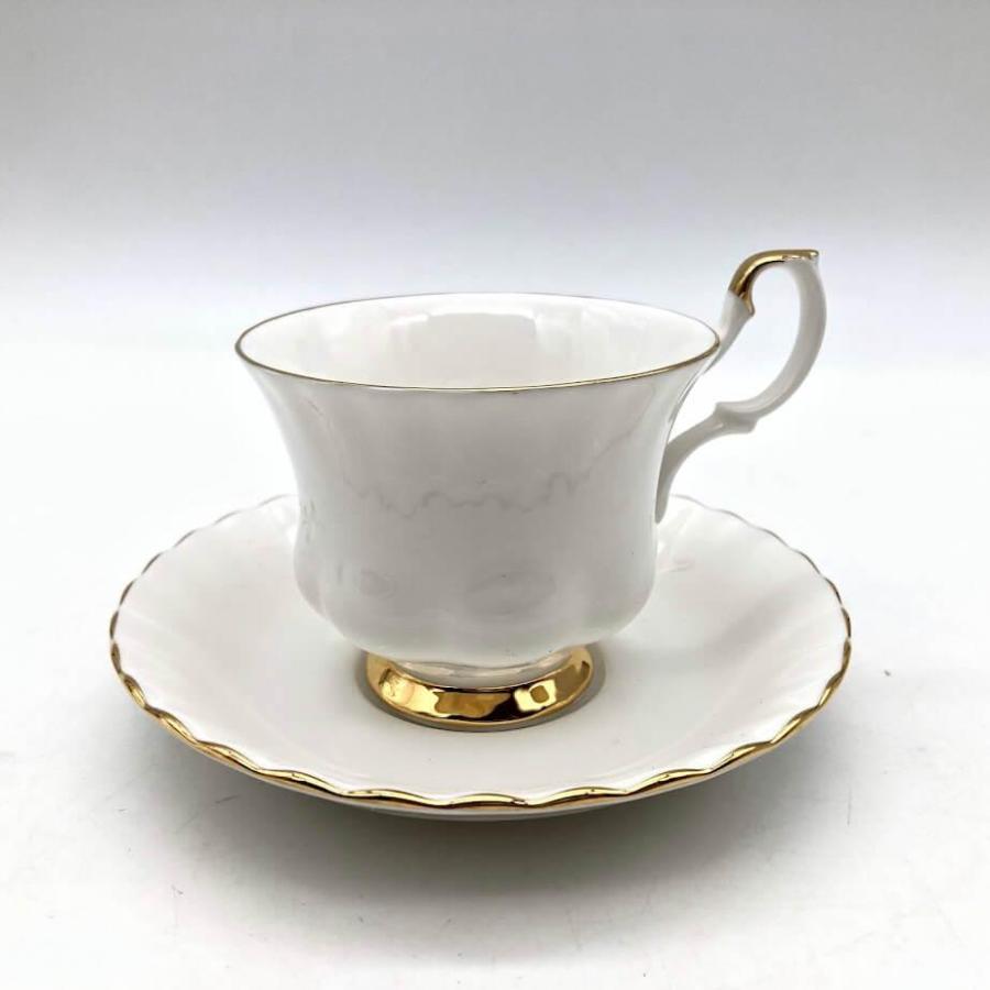 【中古】 ロイヤルアルバート カップ＆ソーサー 2客セット オールドカントリーローズ バルドール Royal Albert Old Country Roses Val D'or C/S | Royal Albert | 03
