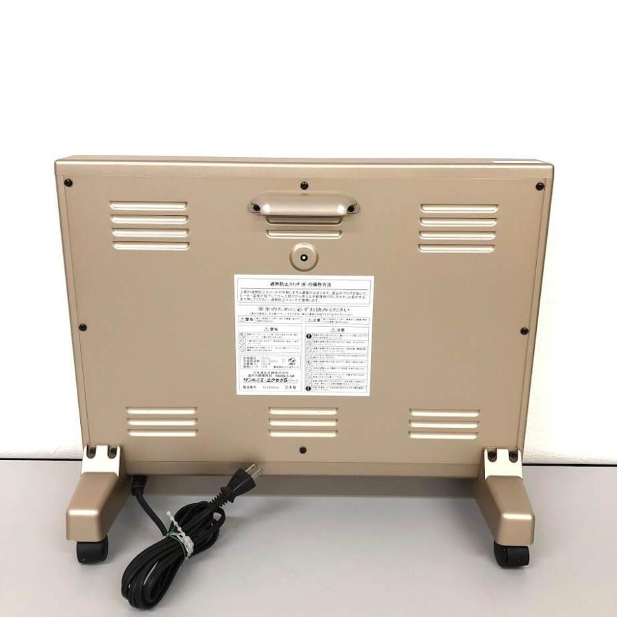 【中古】 サンルミエ・エクセラ5 遠赤外線暖房器 N500LS-GR シャンパンゴールド 〜6畳 セラミック100％ キャスター付き 強弱切替 暖房 ヒーター |  | 04