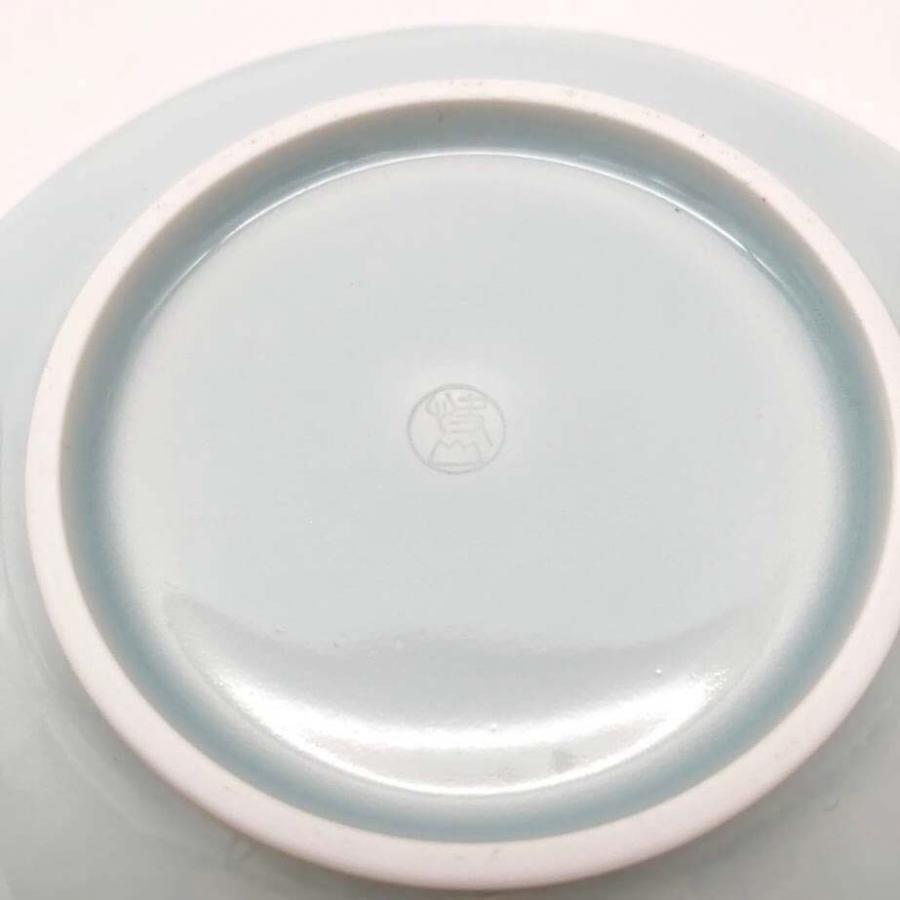 【未使用品】 快山窯 青白磁 兆花文六寸鉢 2個セット 共箱付 ペールブルー 陶磁器 食器 水色 盛鉢 ボウル 深皿 和食器 工芸品 兆花文六寸鉢 |  | 03